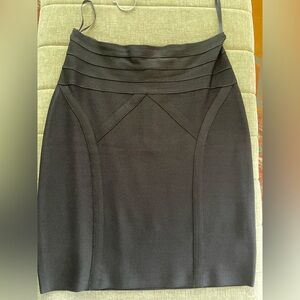 Bebe Bodycon Black Women's Skirt